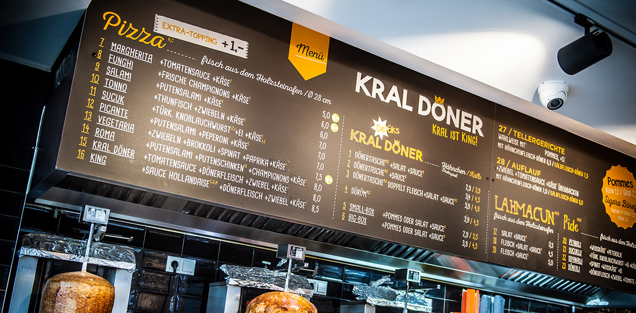 BUKALEMUN Gestaltungsbüro Portfolio Projekt Kral Döner Bielefeld